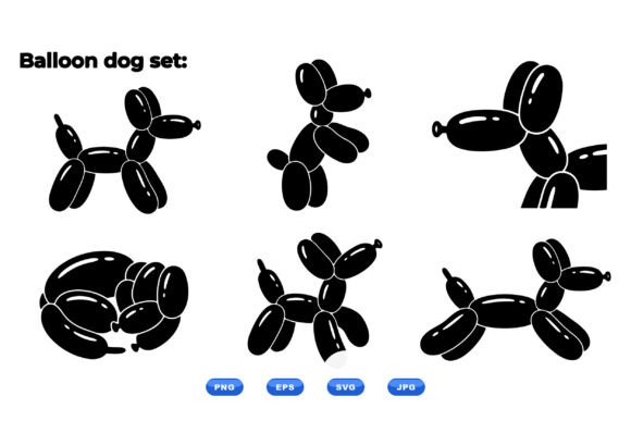Balloon Dog Vector Clipart Pack Review