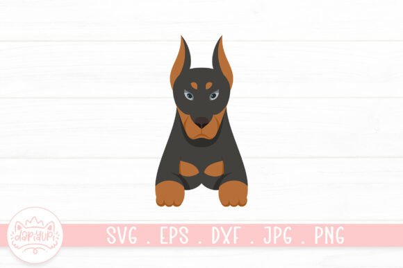 Doberman Pinschers Dog Clipart Review