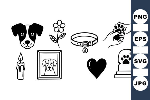 Dog Paw Memory Clipart Set Review