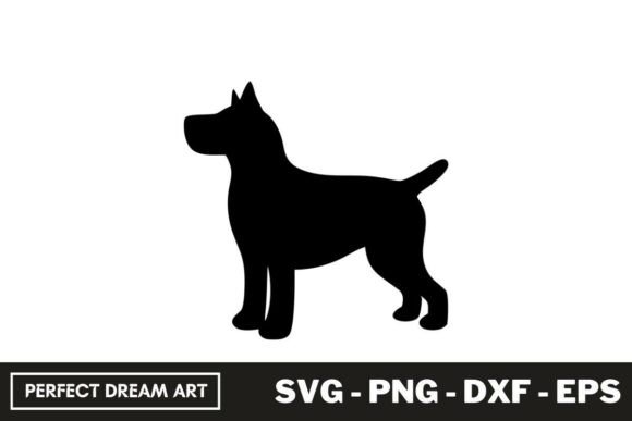 Dog Silhouette Cutting File