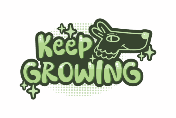 Keep Growing, Cool Dog Embroidery Review