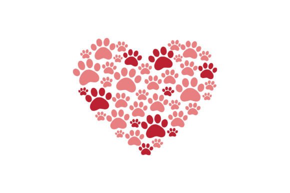 Paw Print Heart Pet Love Embroidery Review