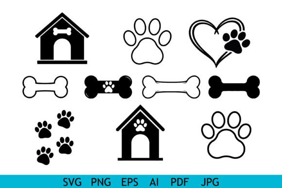Pet Care Dog Icon Set Review for Embroidery Projects