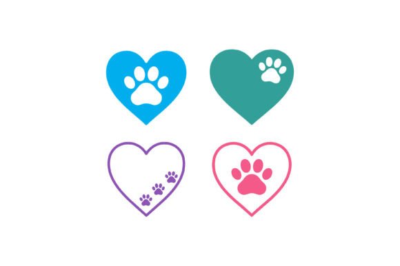Pet Paw Heart Love Icons Review