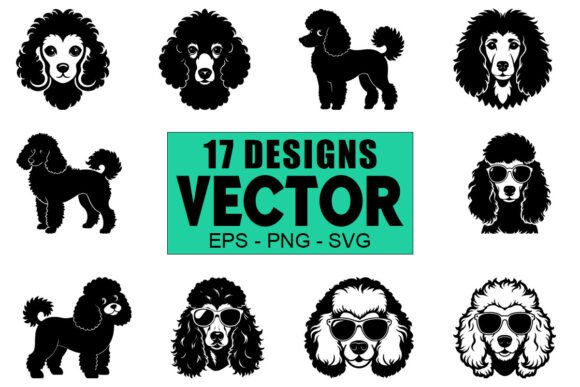 Poodle Dog Face Vector Bundle Review
