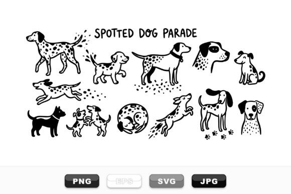 Spotted Dog Clipart Collection Review