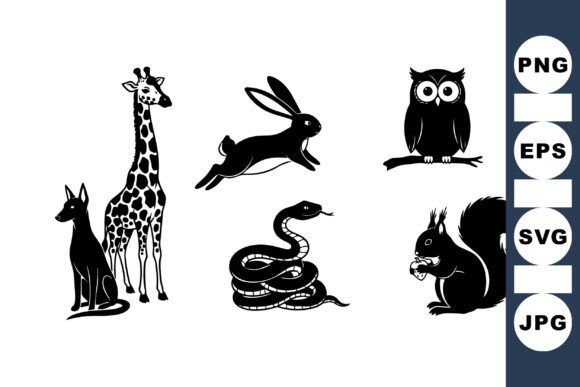 Wild Animal Silhouette SVG Pack Review